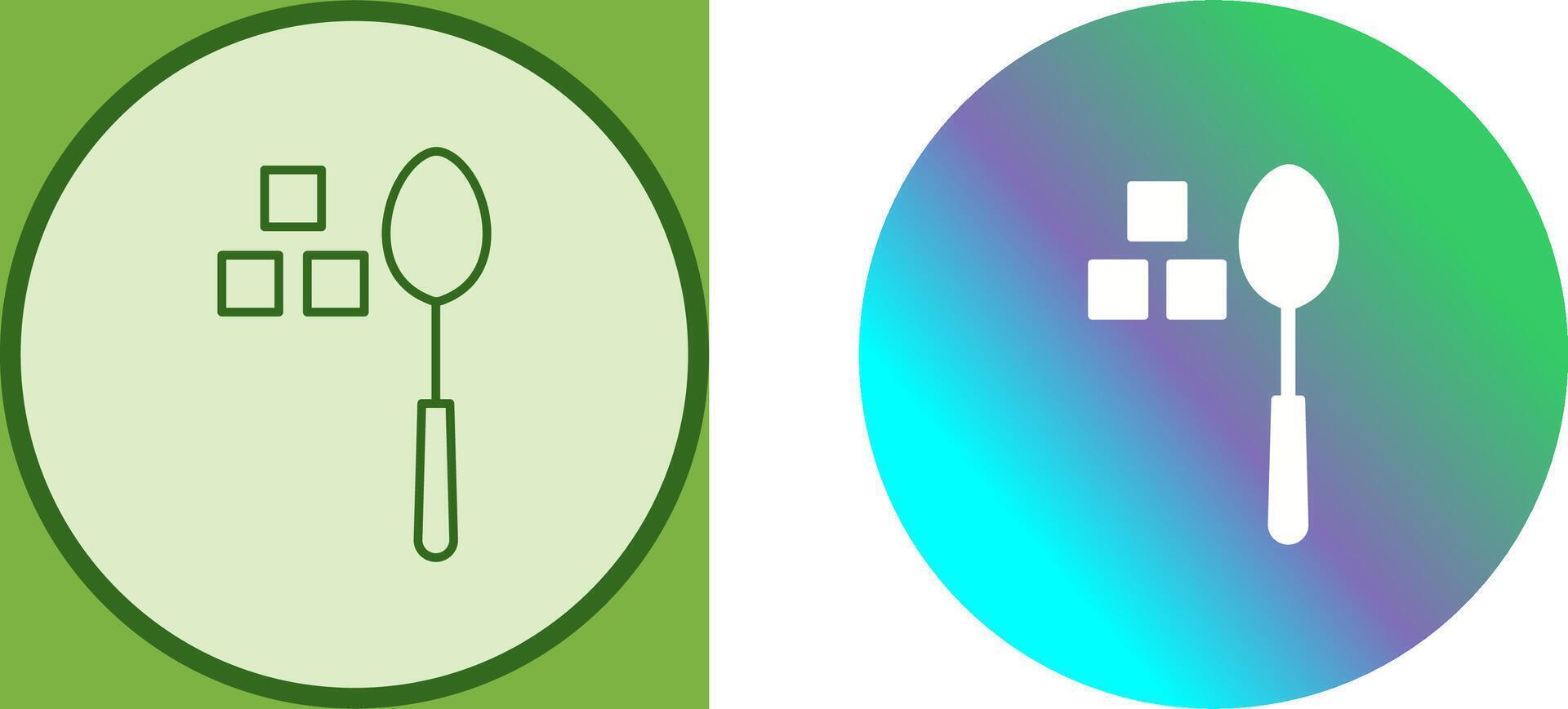 Sugar Icon Design vector
