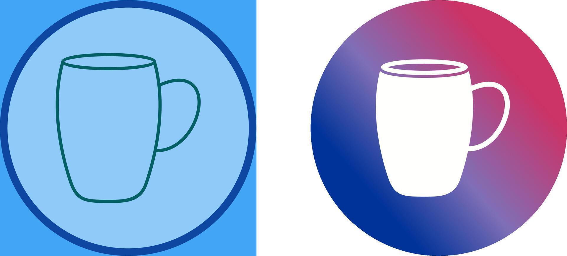 Mug Icon Design vector