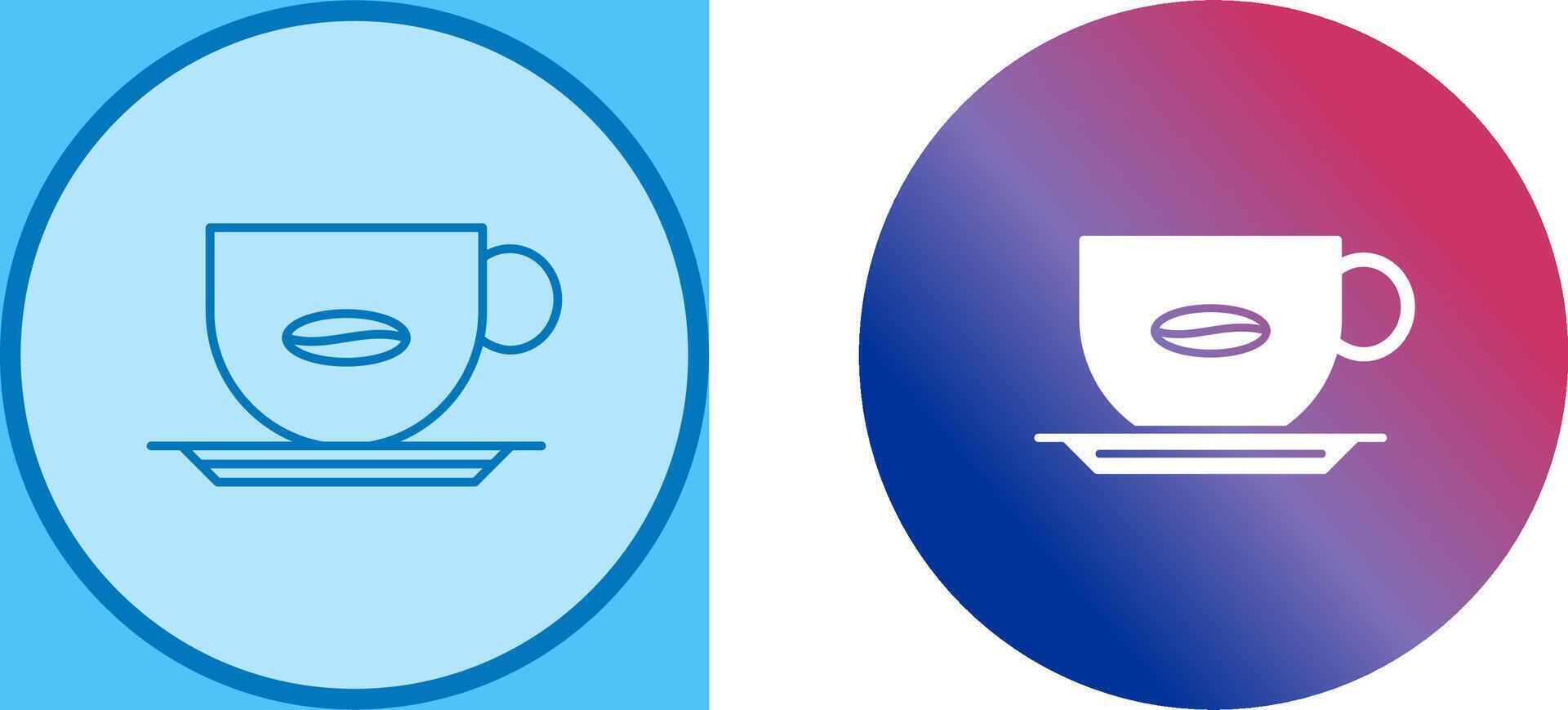 Coffee Mug Icon Design vector