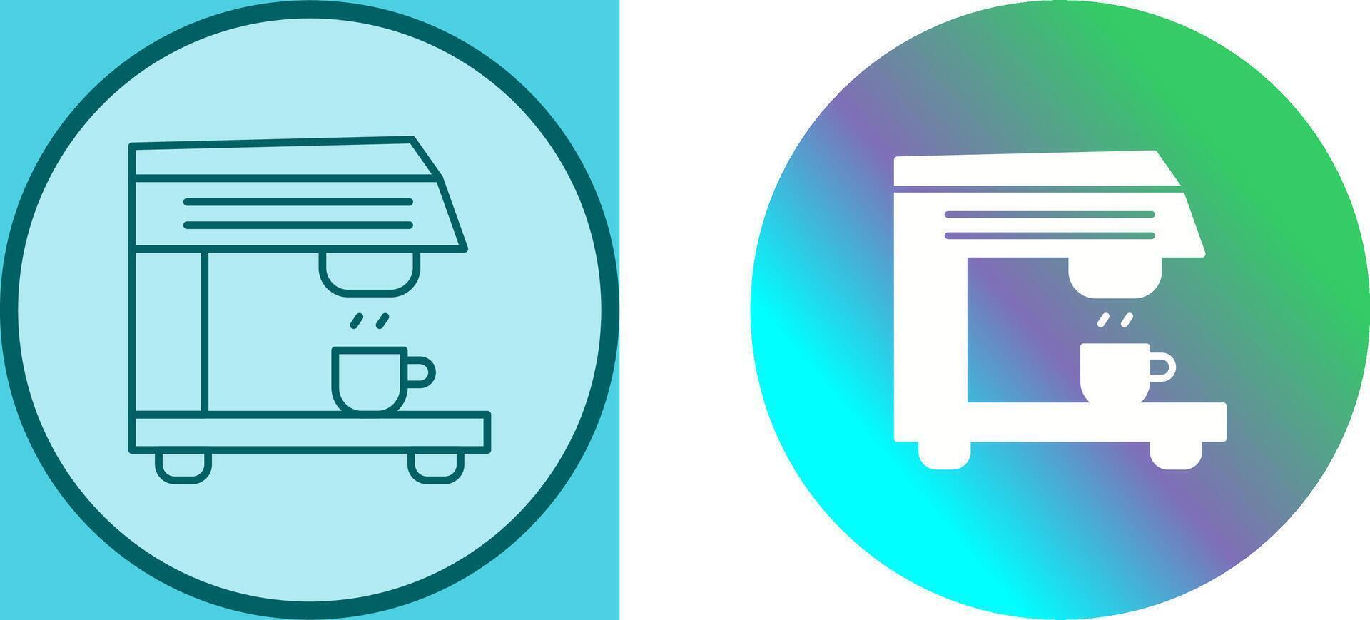 Coffee Machine Icon Design vector