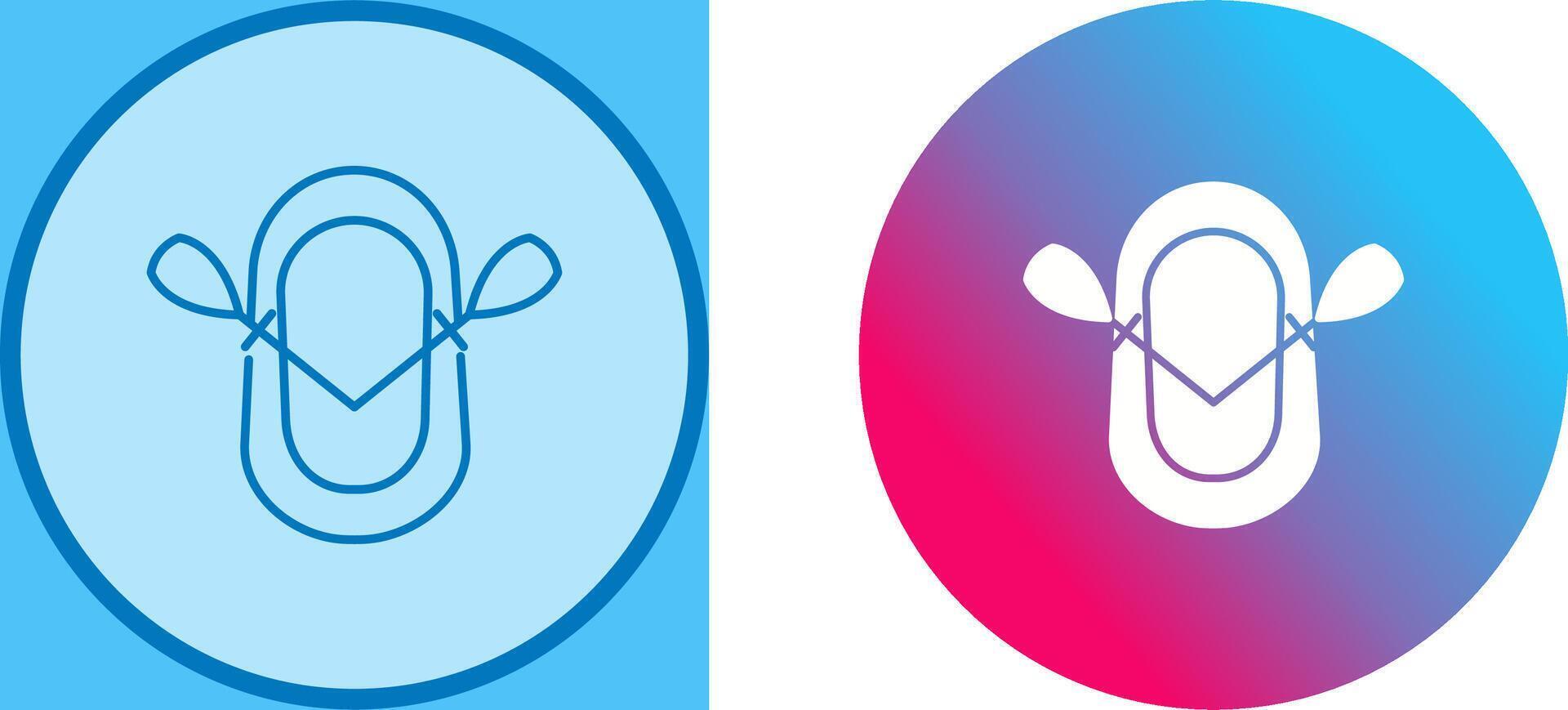 Dinghy Icon Design vector