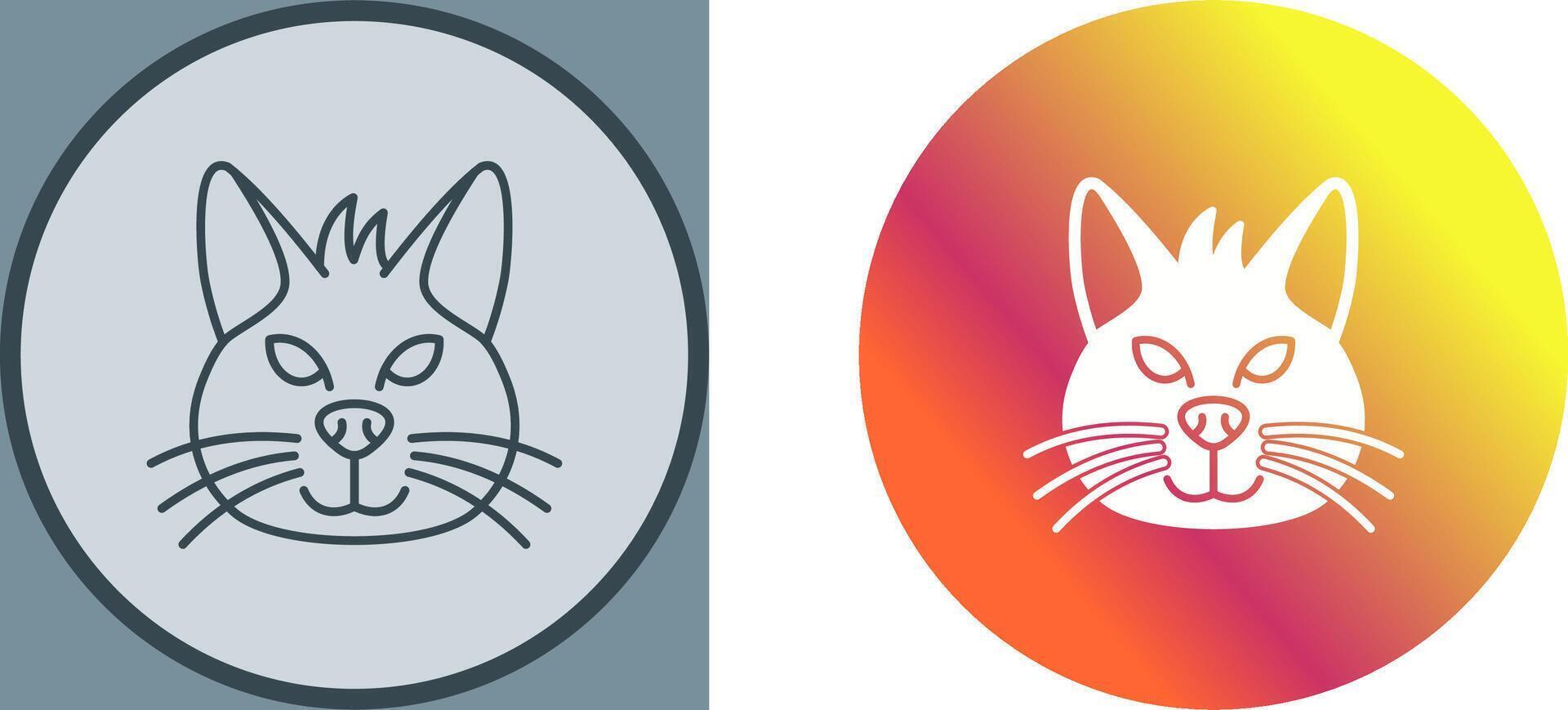 Cat Icon Design vector