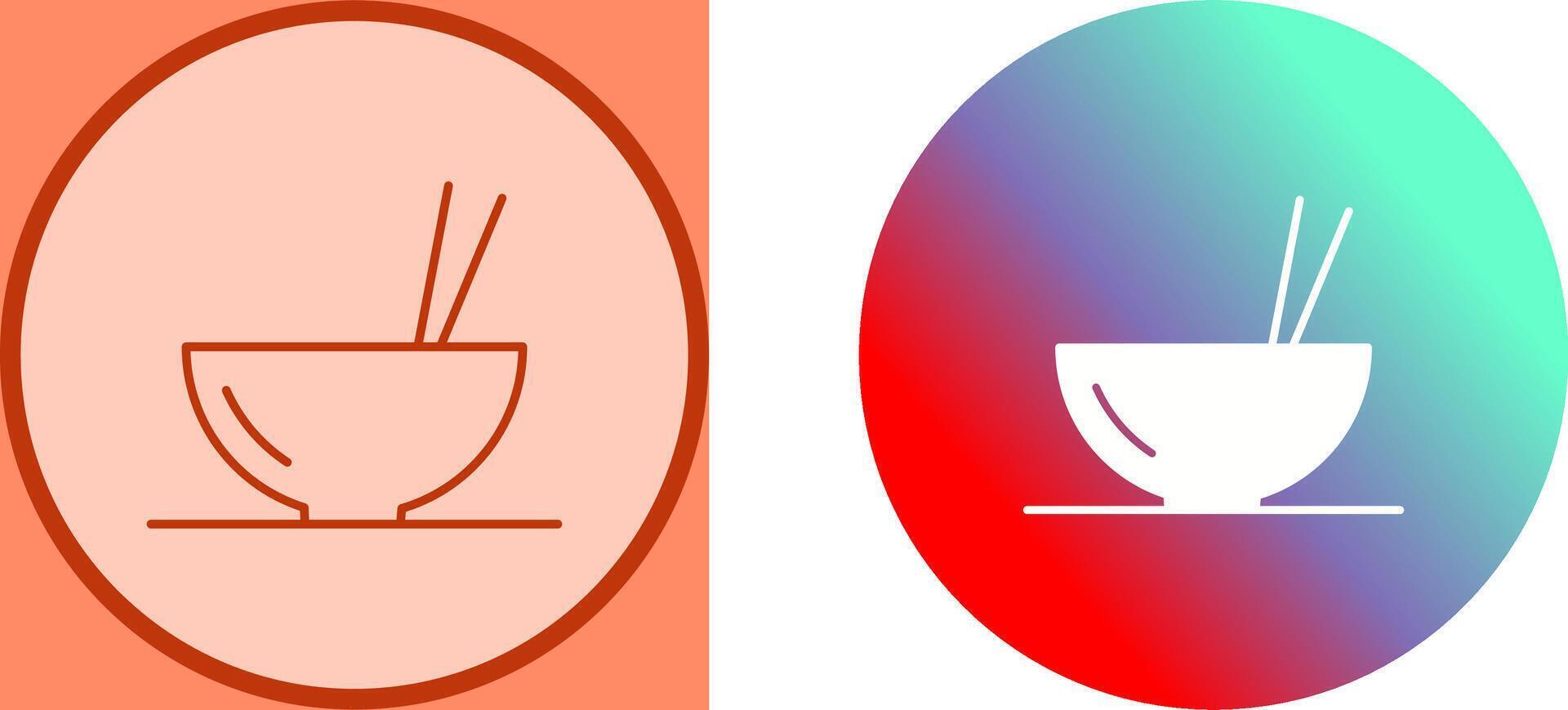 Unique Food Icon Design vector