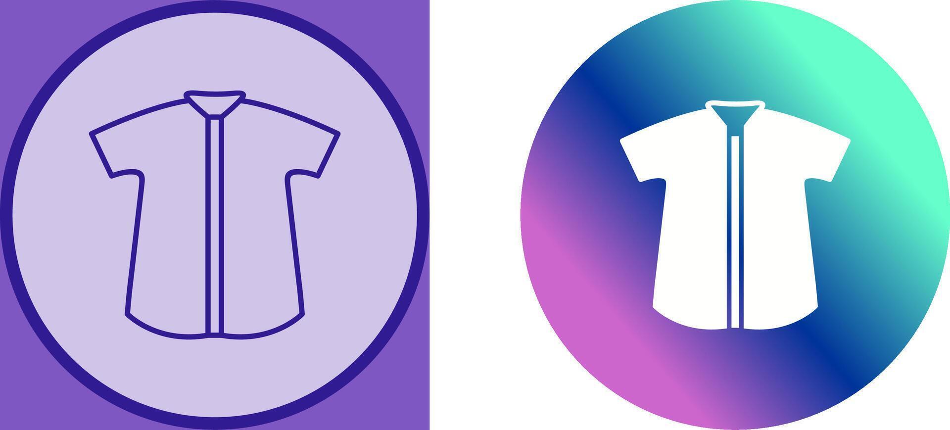 Check Shirt Icon Design vector
