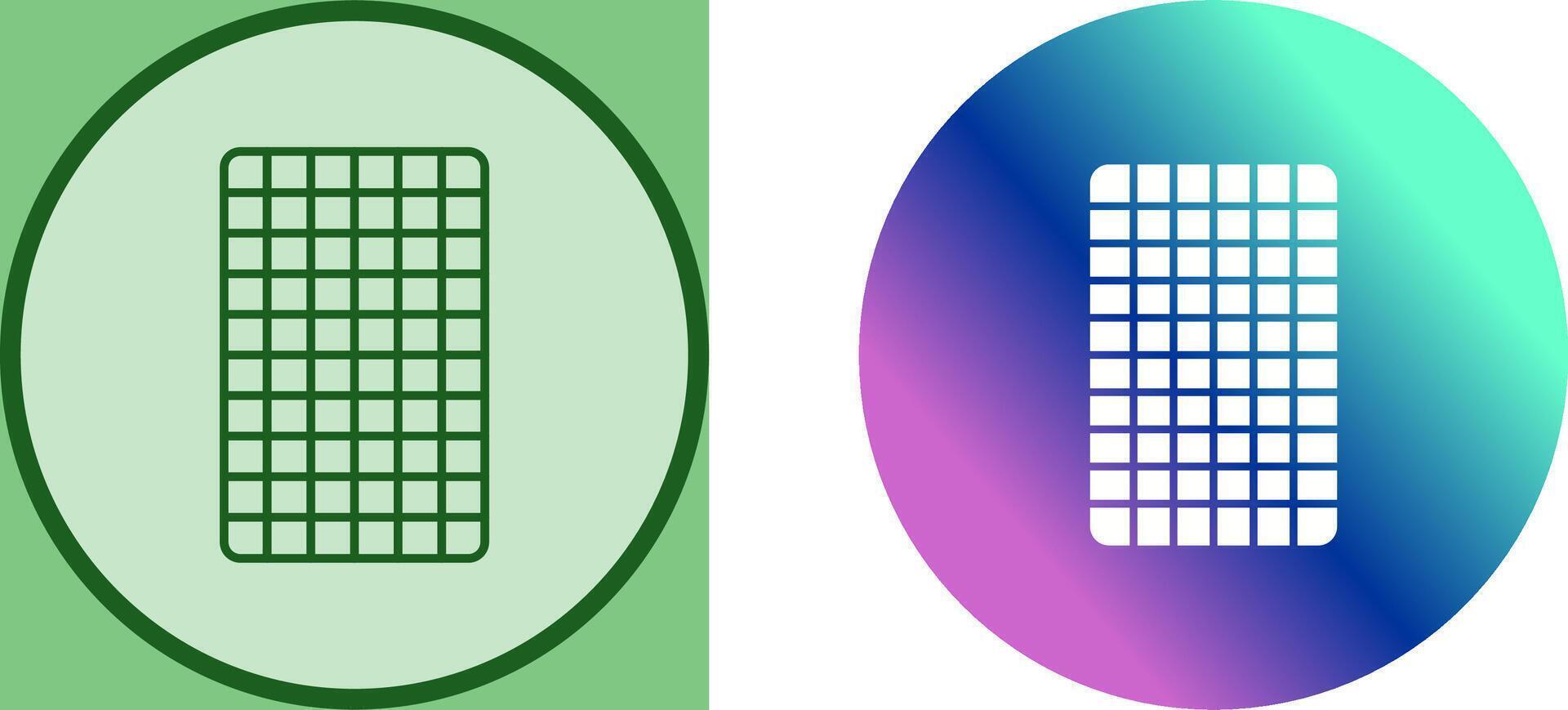Card Backwards Icon Design vector