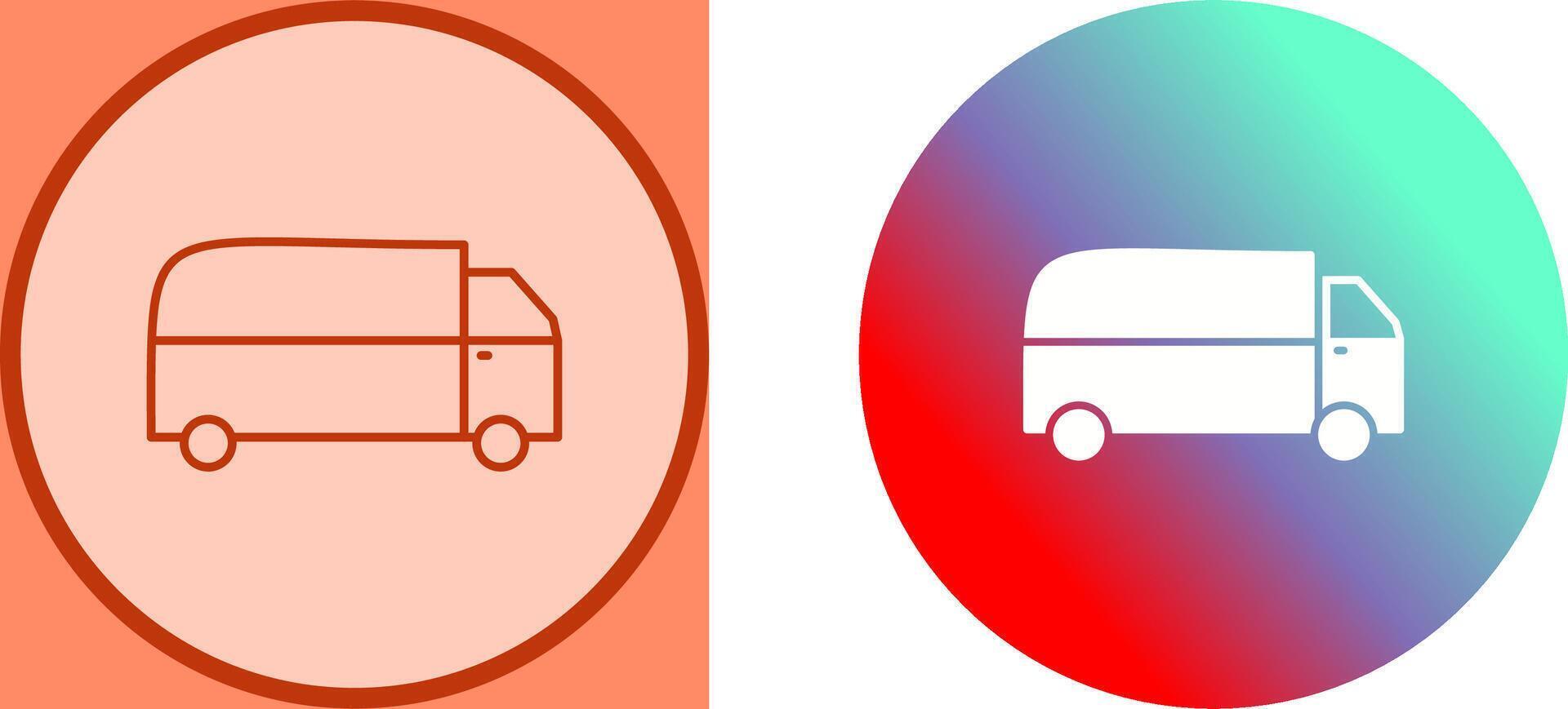 Unique Home Delivery Icon Design vector