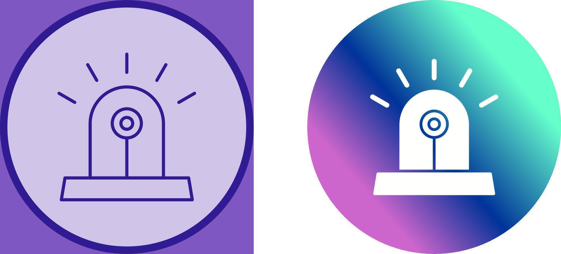 Unique Siren Icon Design vector