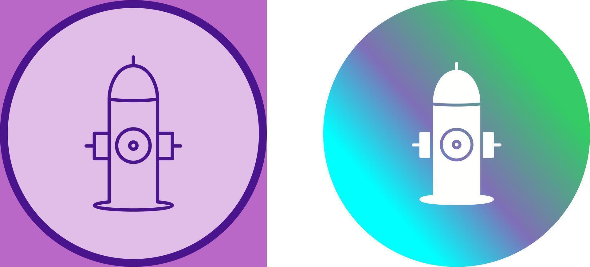 Unique Hydrant Icon Design vector