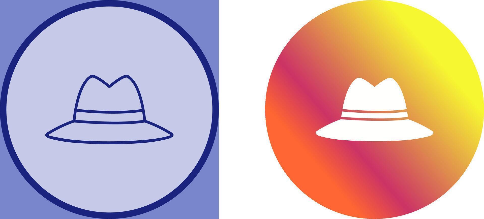 diseño de icono de sombrero vector