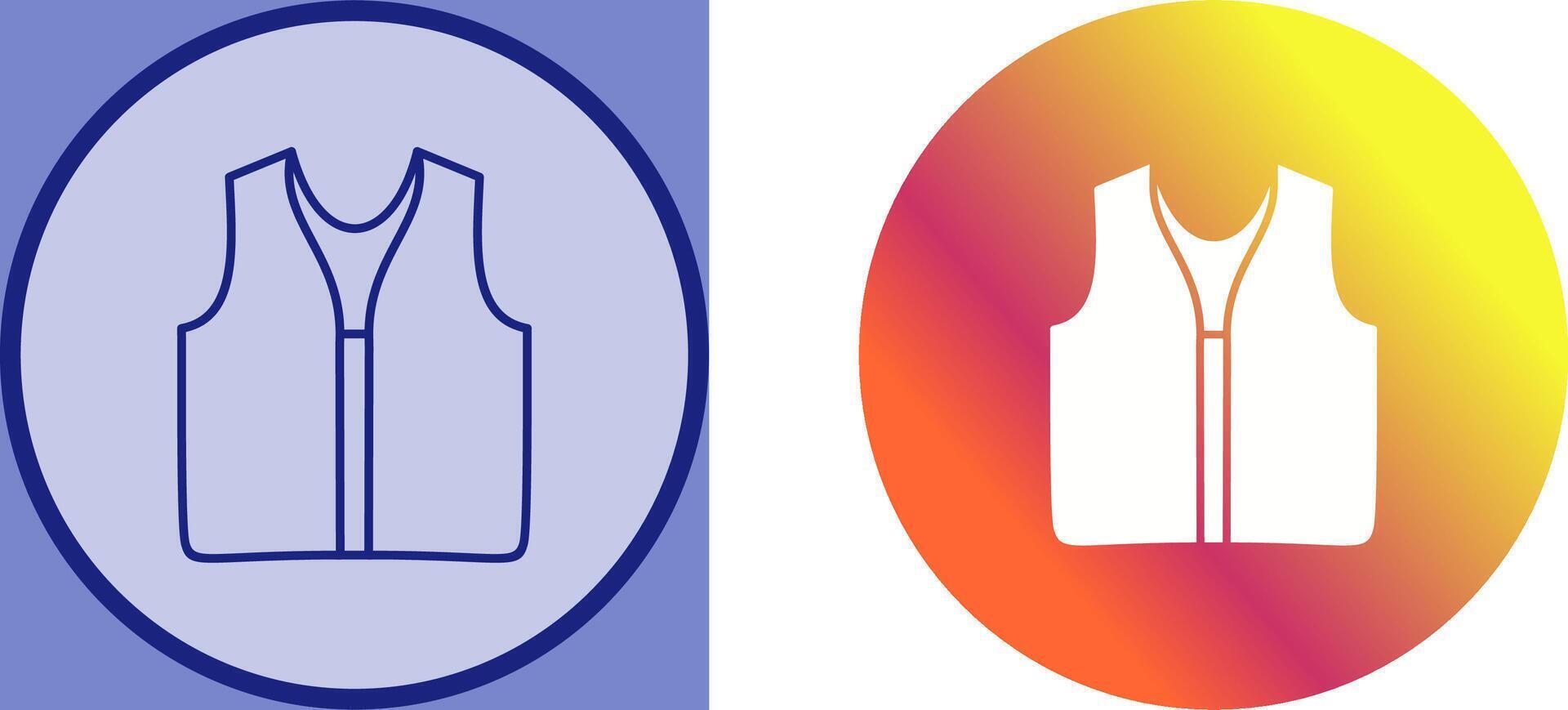 Swimming Vest Icon Design vector