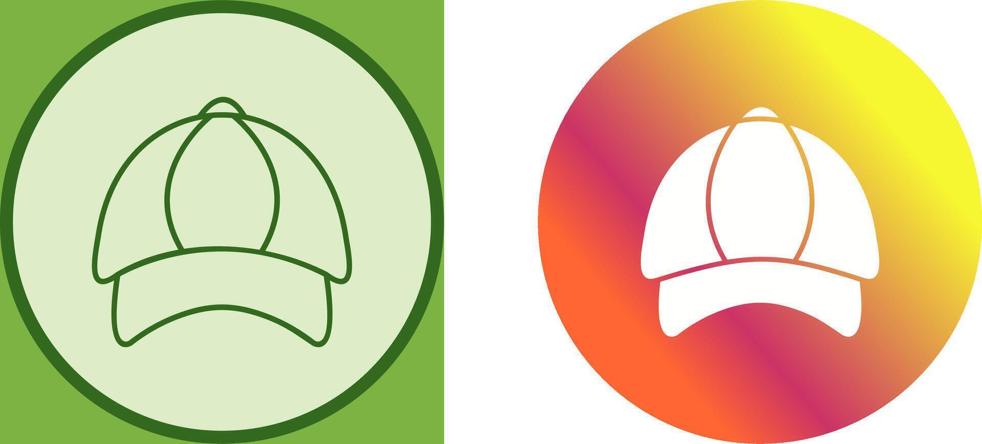 P Cap Icon Design vector