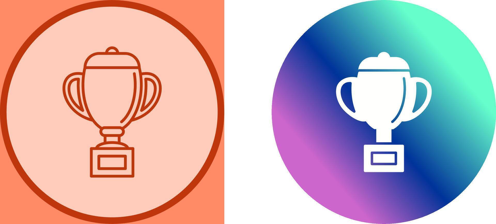 Trophy Icon Design vector