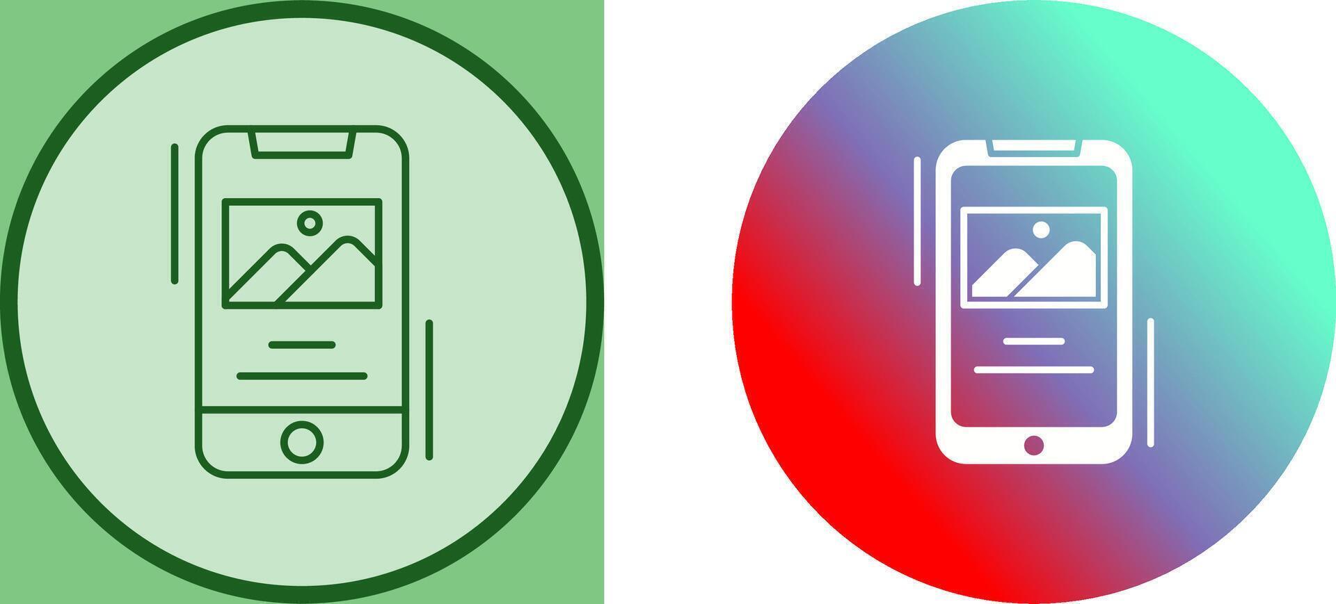 Gallery Icon Design vector