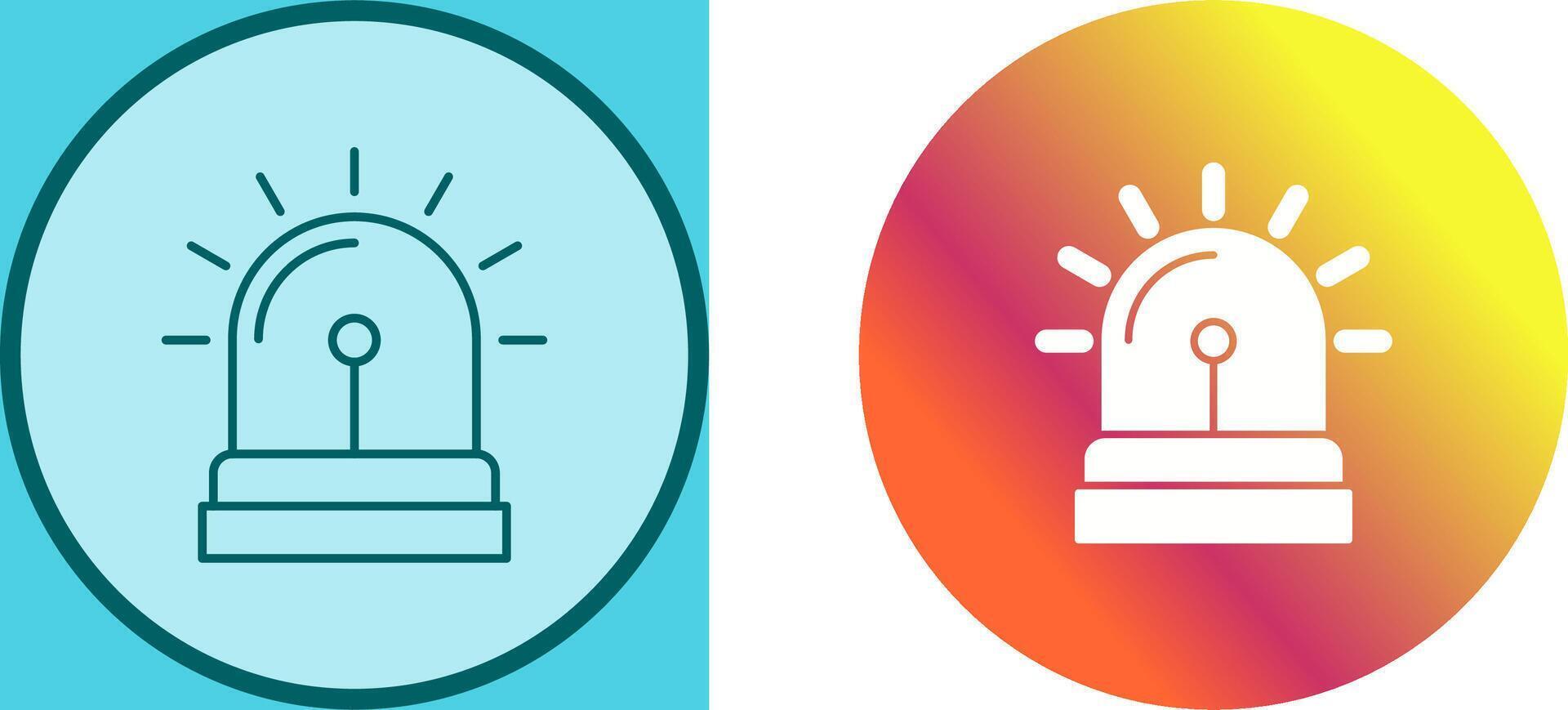 Alarm System Icon Design vector