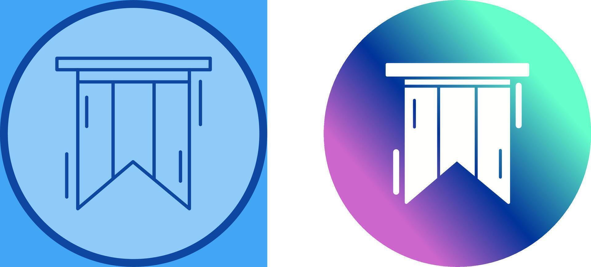 Bookmark Icon Design vector
