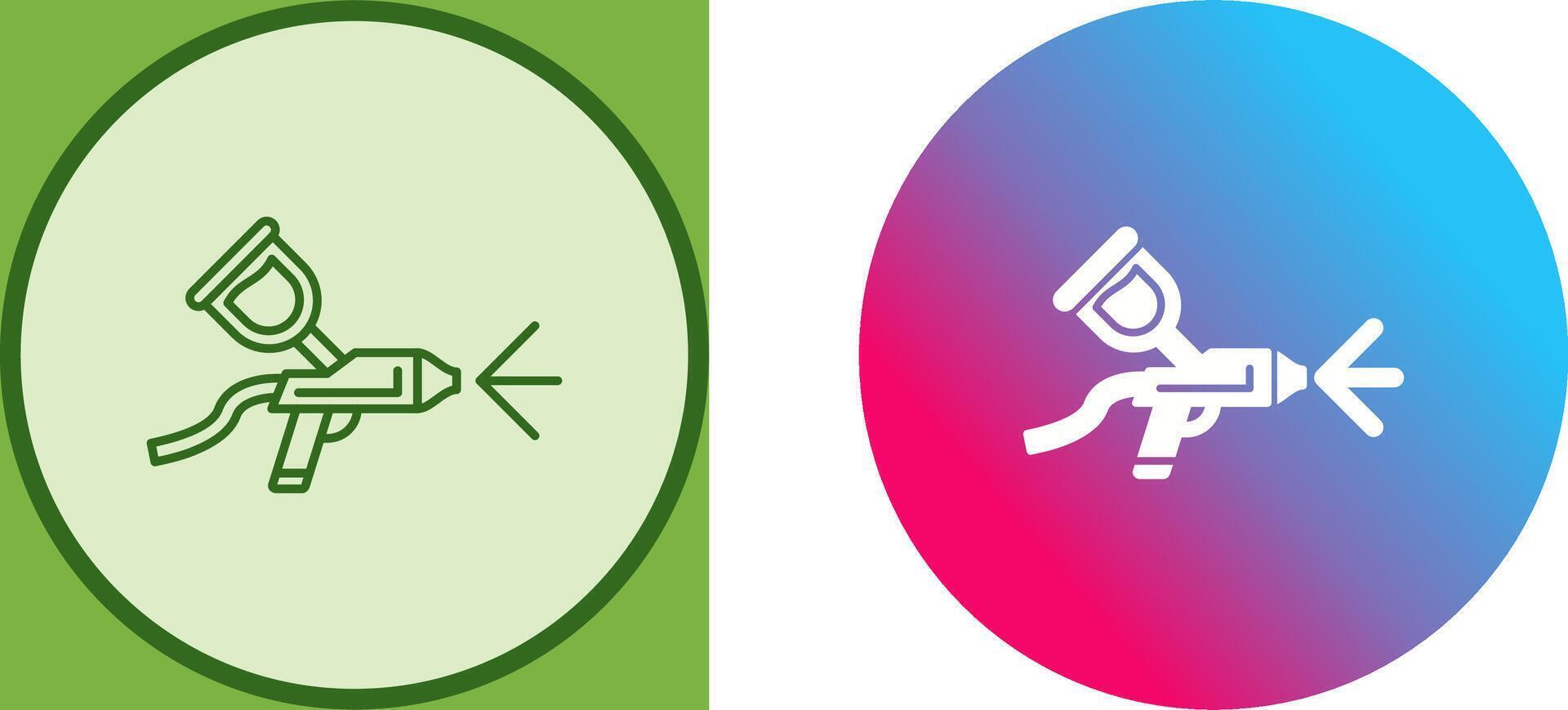 Airbrush Icon Design vector