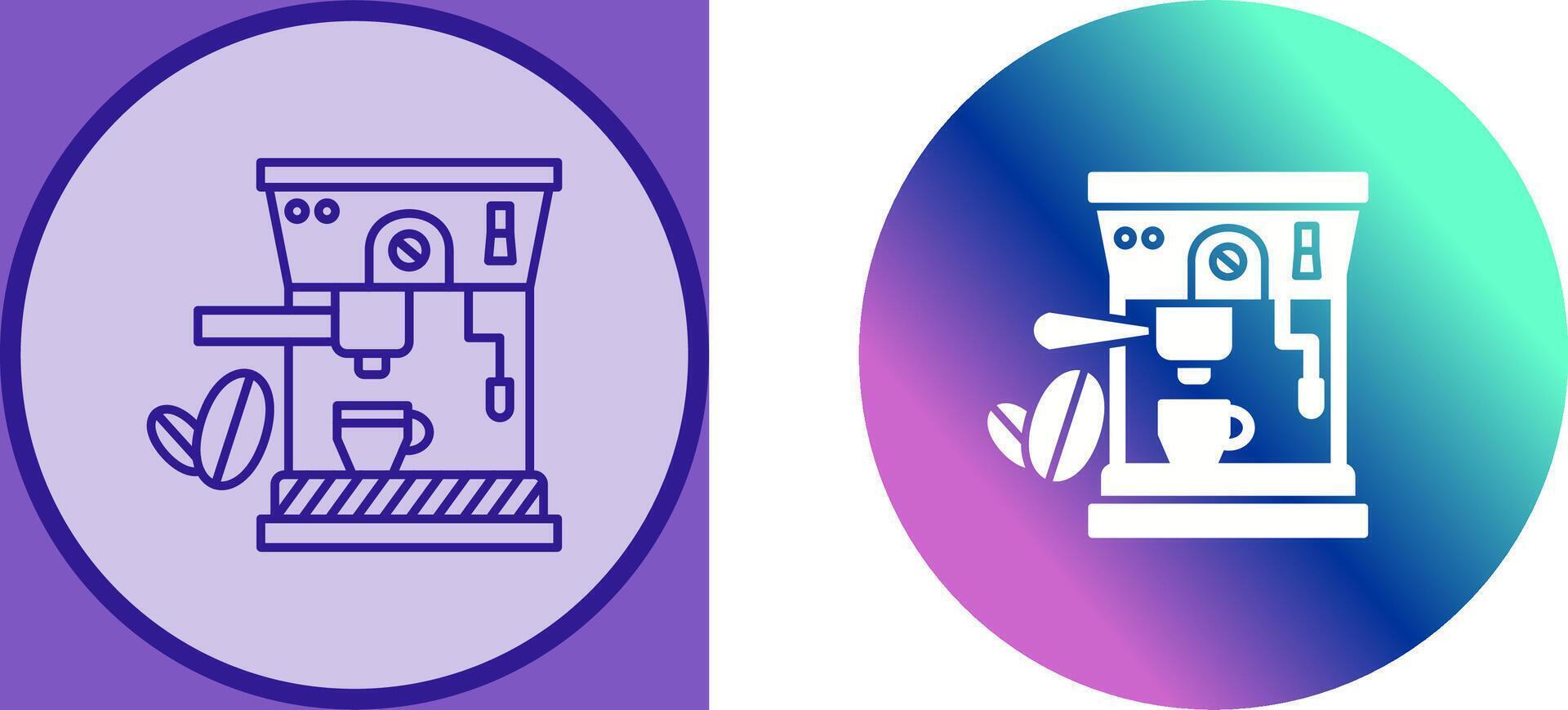 Coffee Machine Icon Design vector