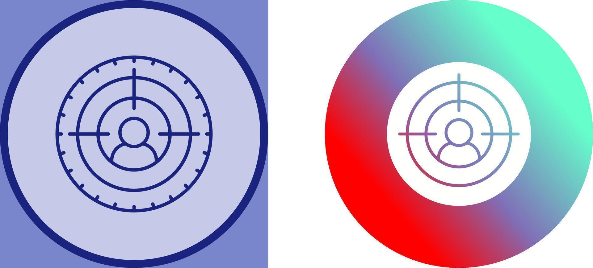 Goal Icon Design vector