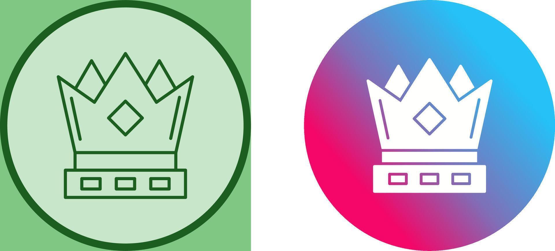 Crown Icon Design vector