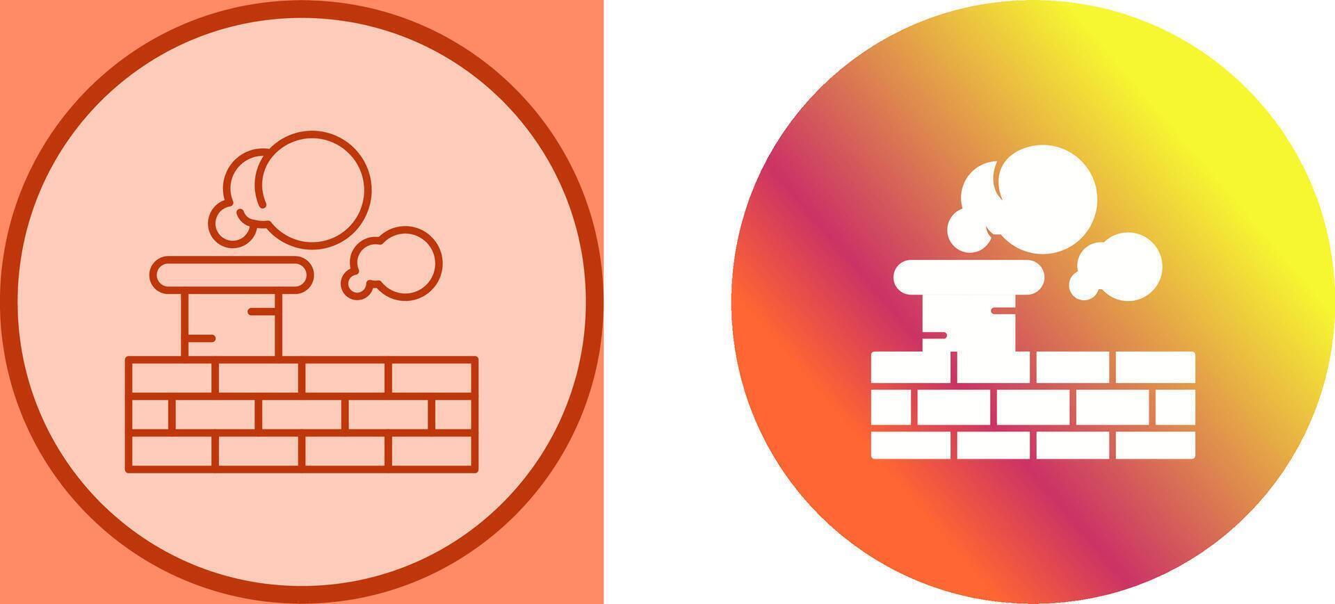 Chimney Icon Design vector