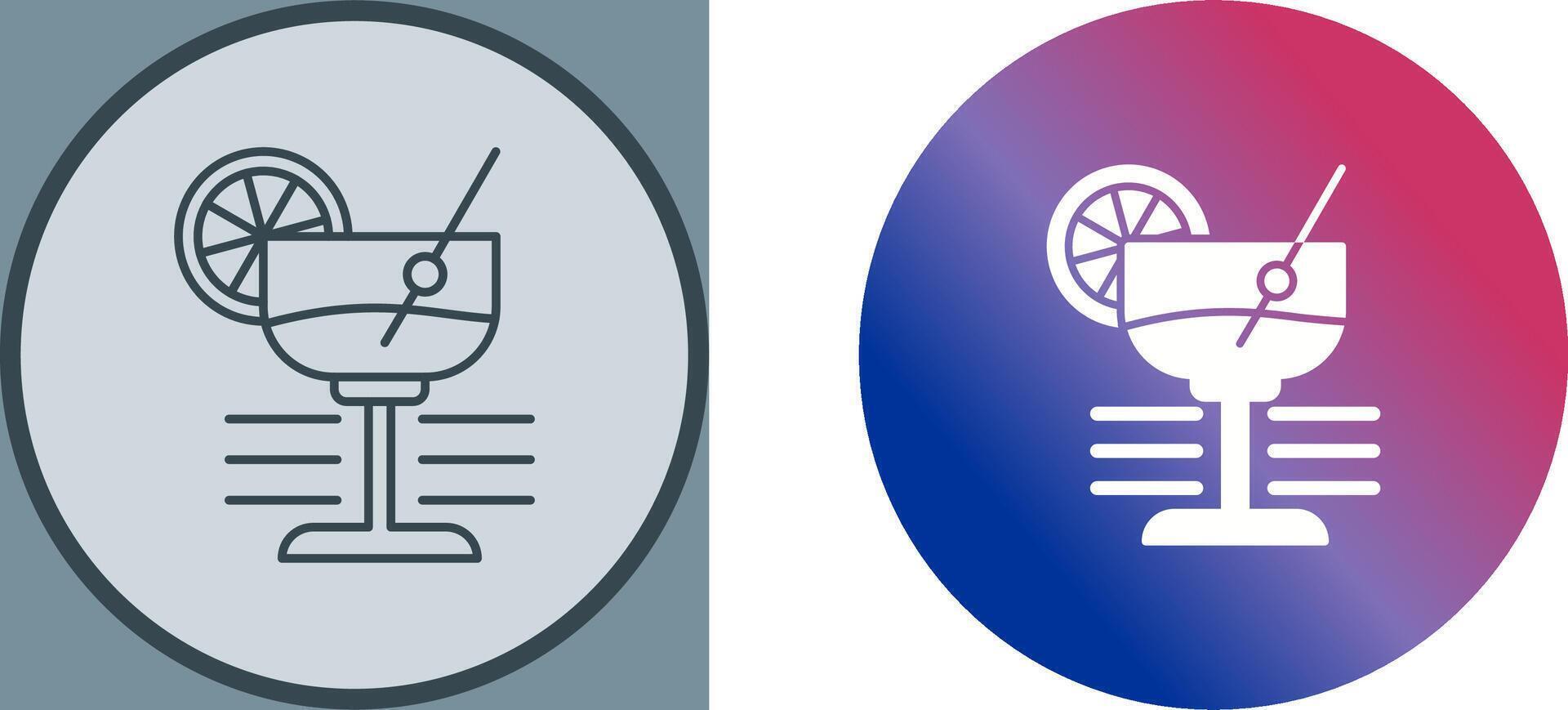 Martini Icon Design vector