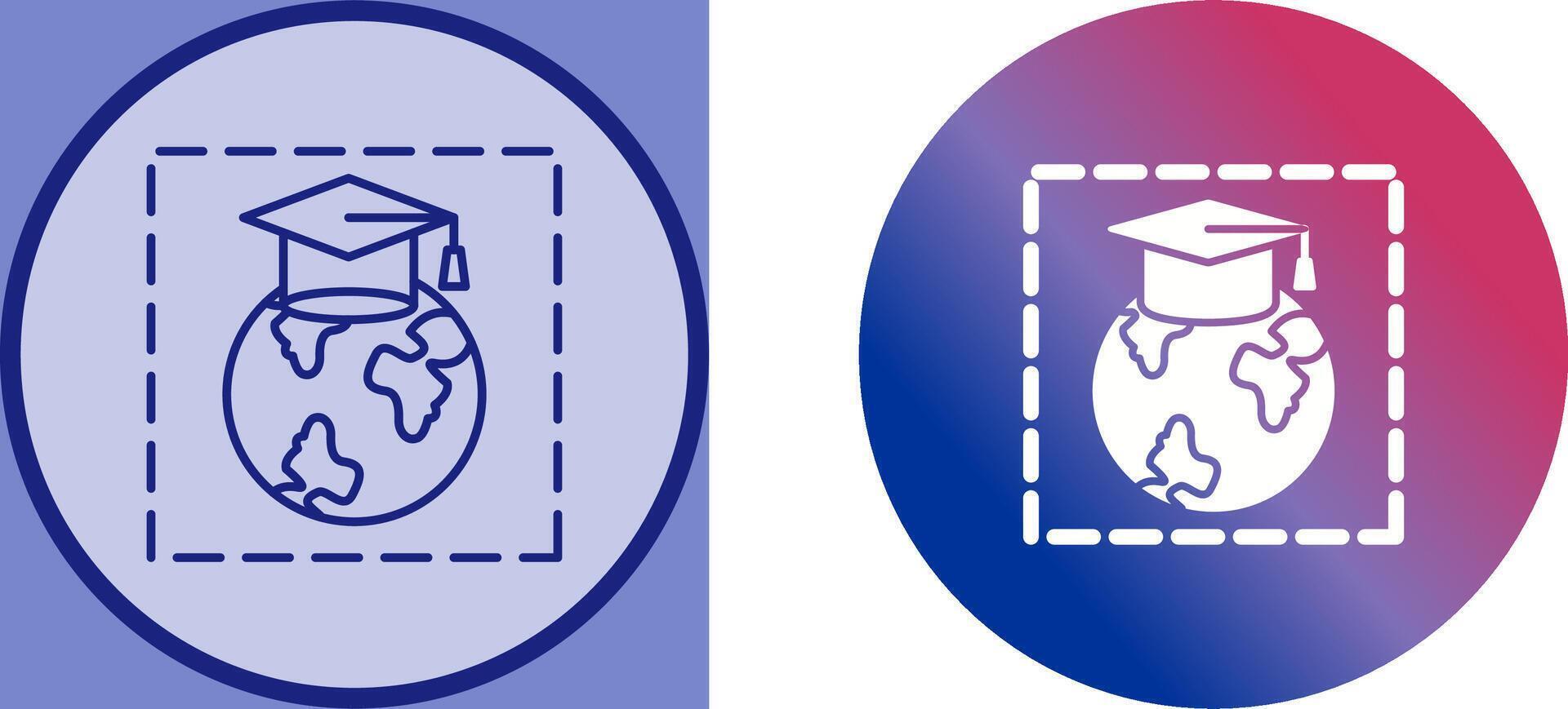 Earth Icon Design vector