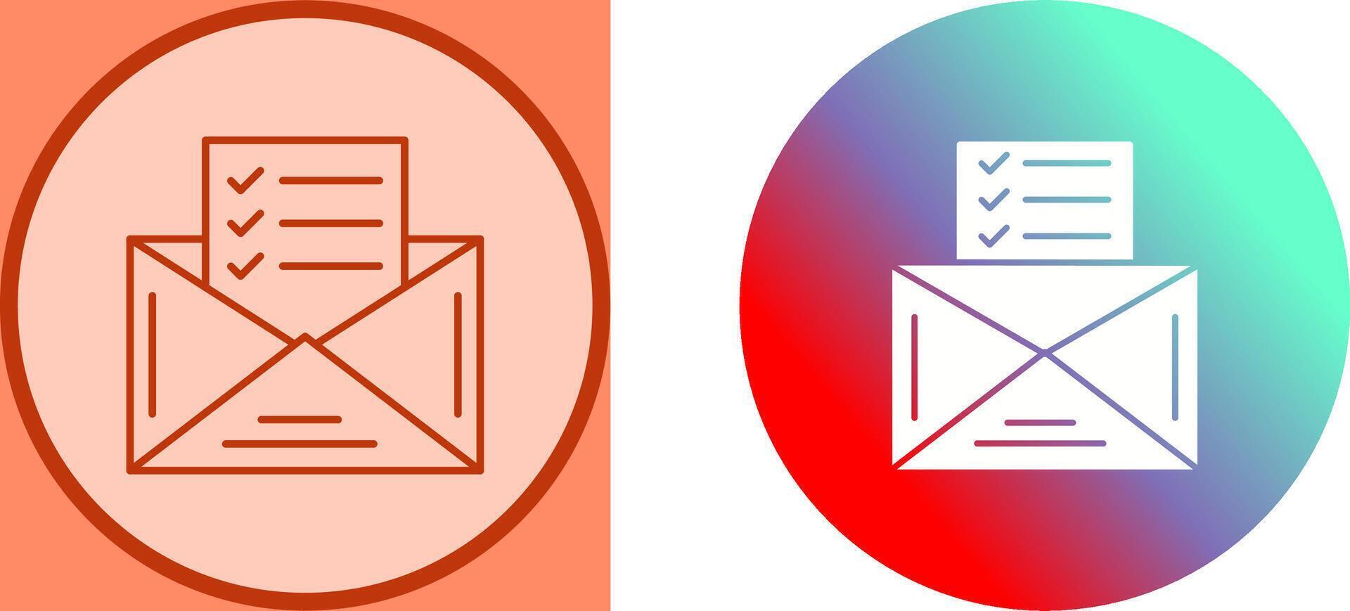 Check List Icon Design vector