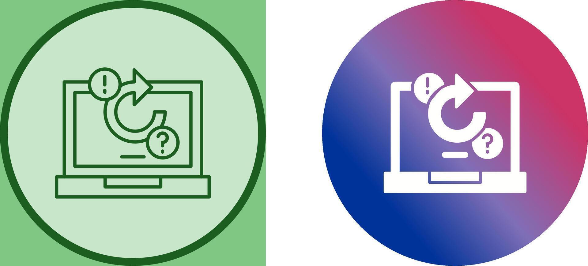 Problem solving Icon Design vector