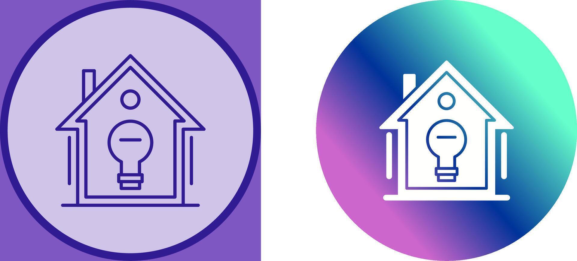 Home Automation Icon Design vector