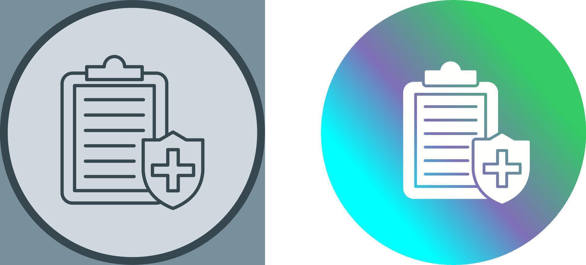 Medical Protection Icon Design vector