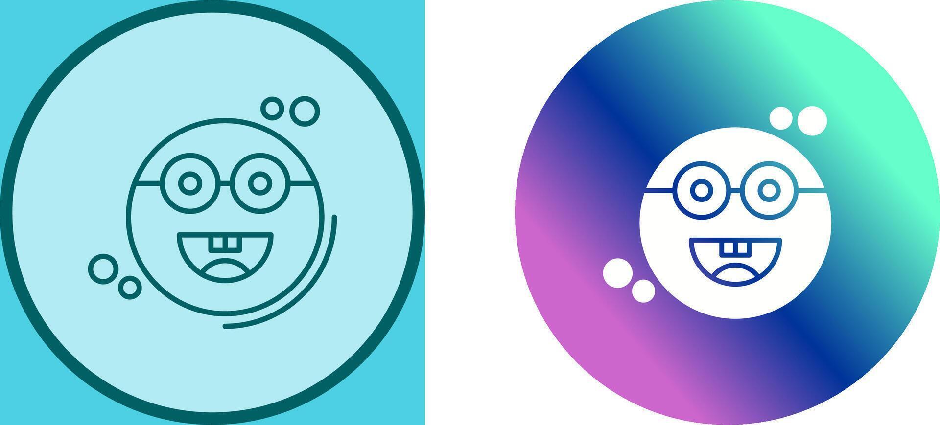 Galsses Icon Design vector