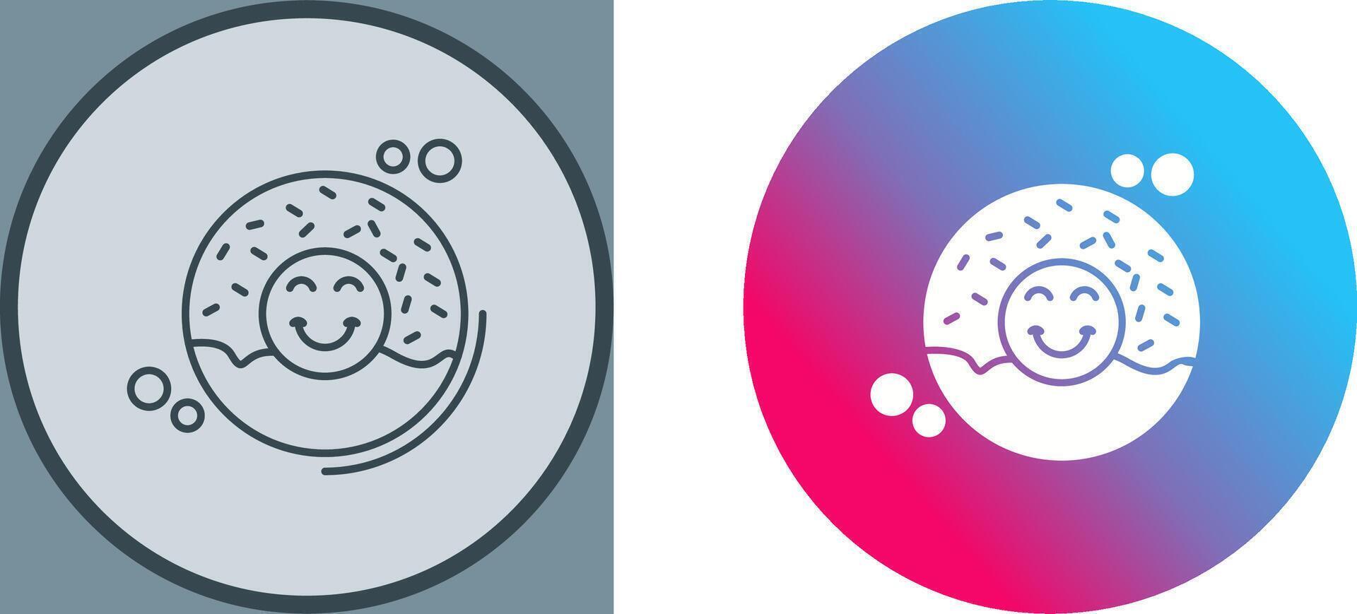 Donut Icon Design vector