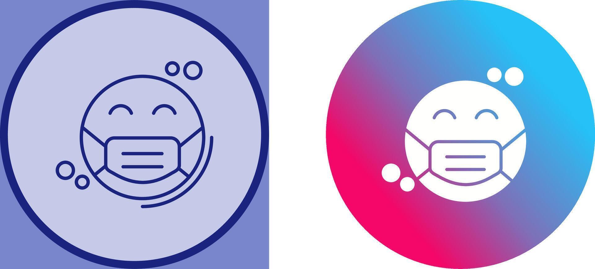 Mask Icon Design vector