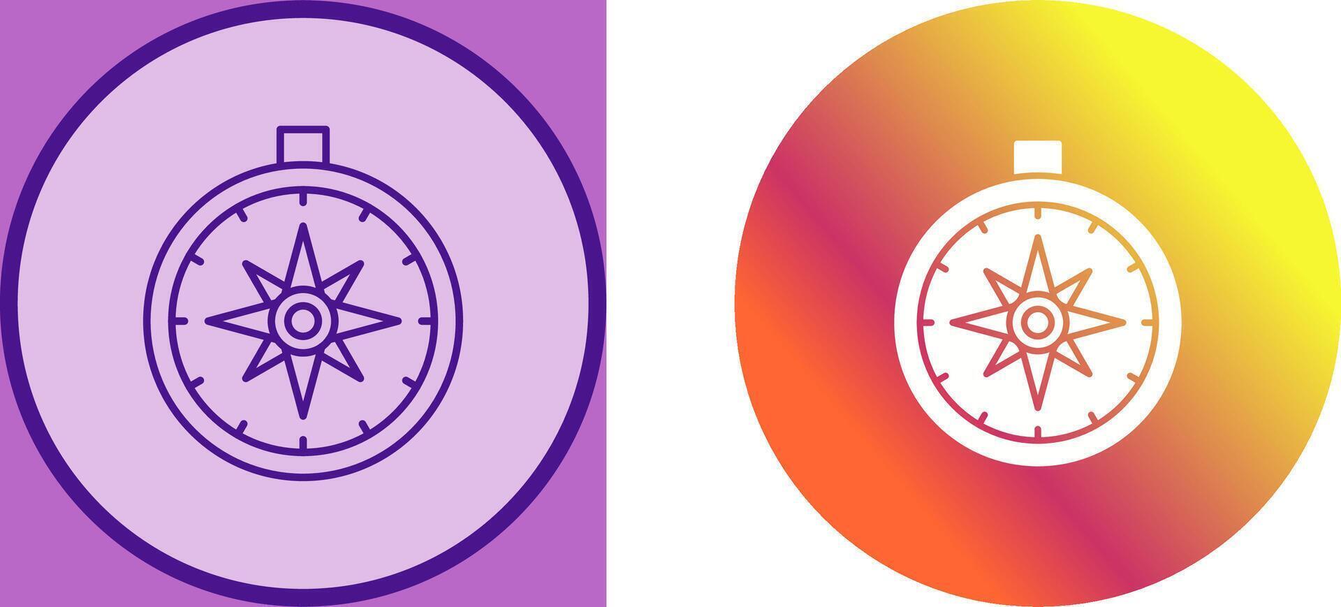Compass Icon Design vector