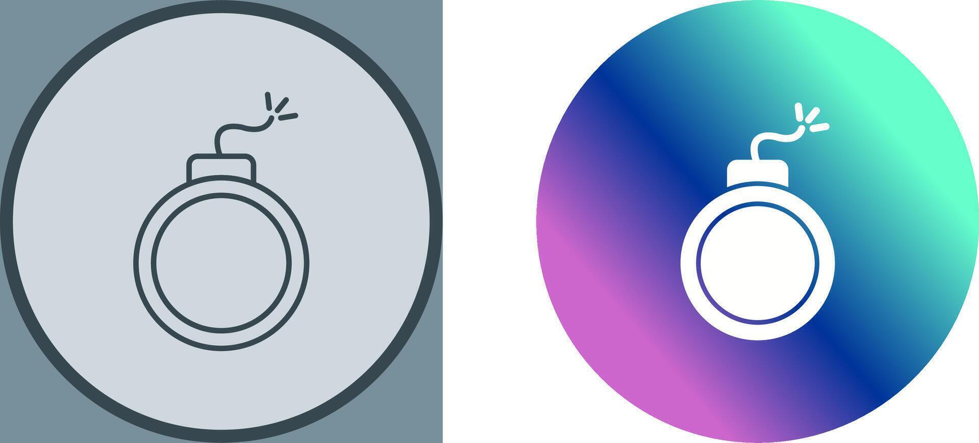 Bomb Icon Design vector