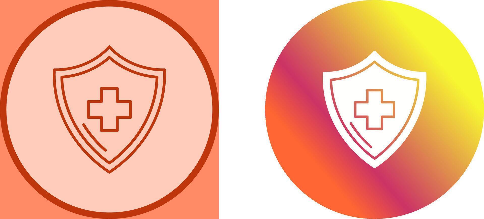 Health Protection Icon Design vector