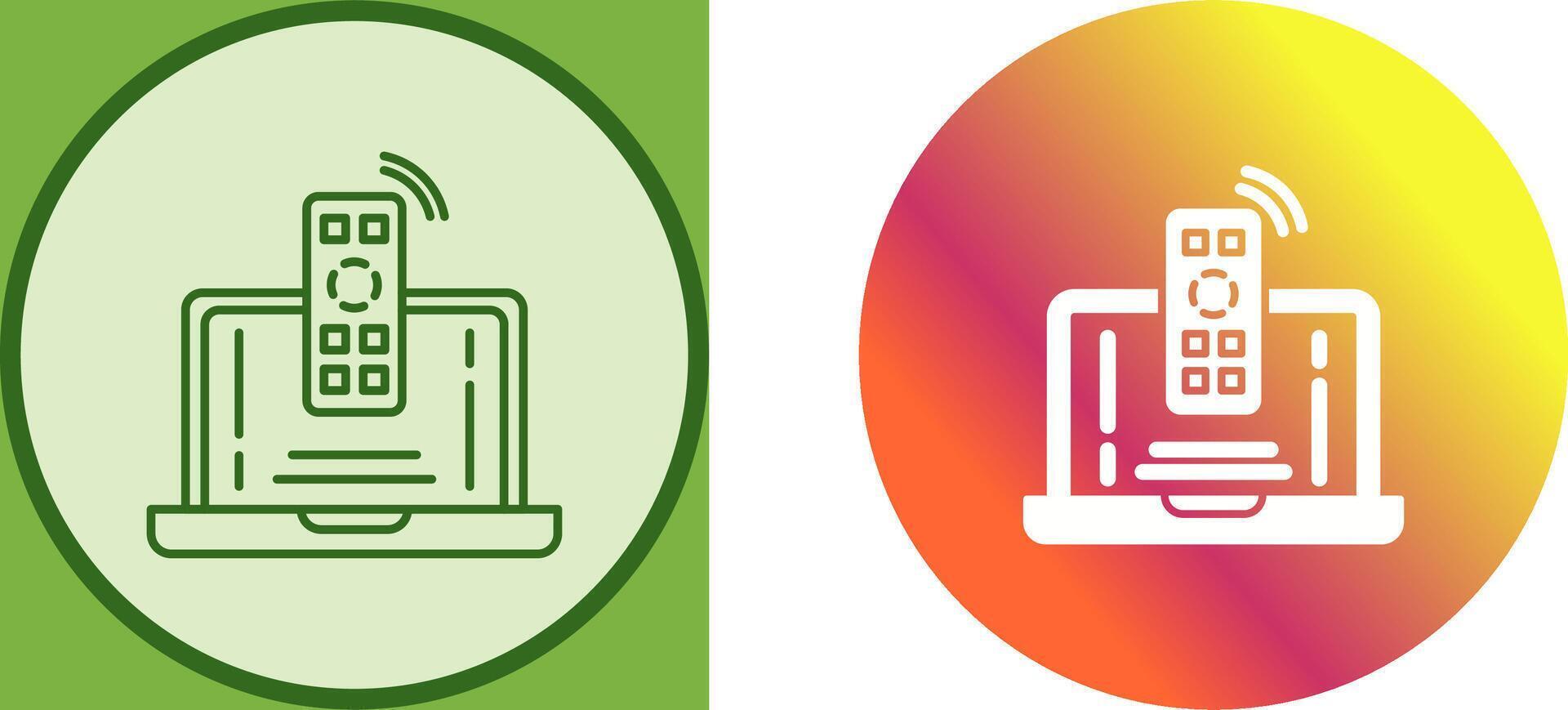 Remote Icon Design vector