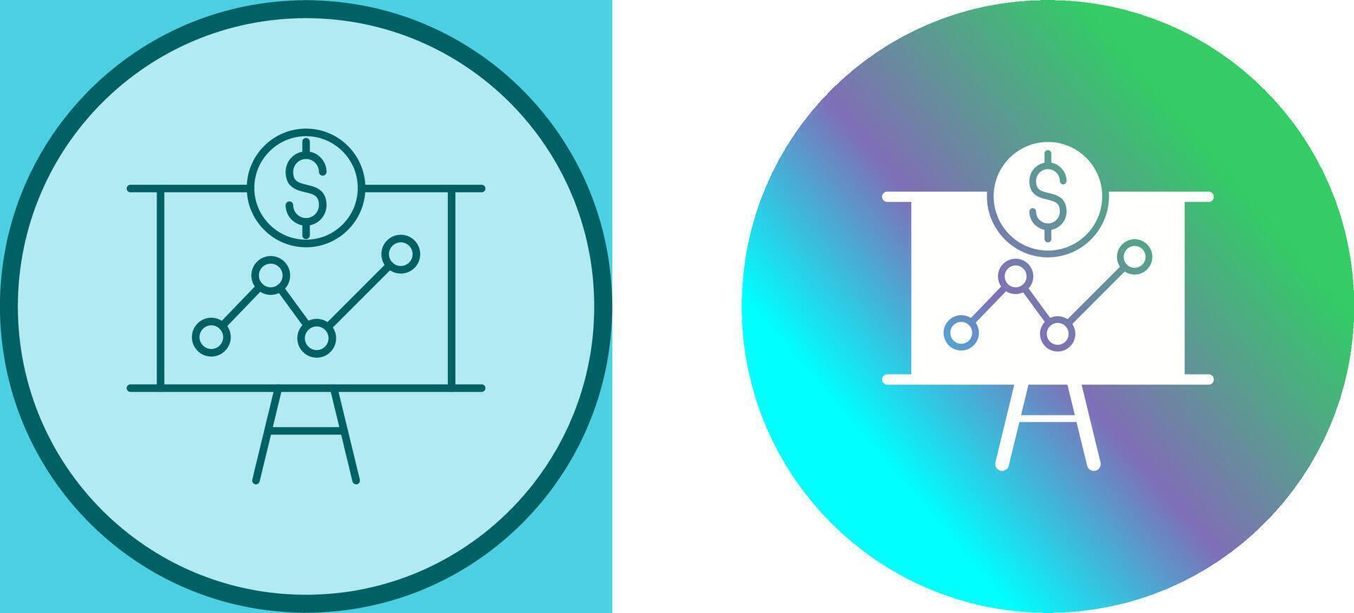 Presentation Icon Design vector