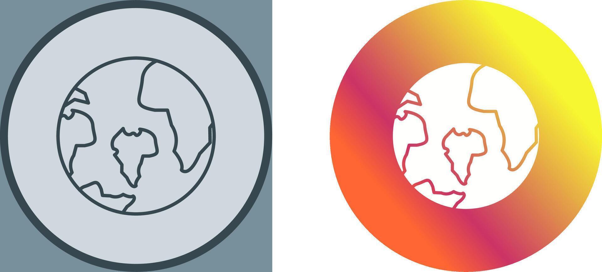 World Icon Design vector