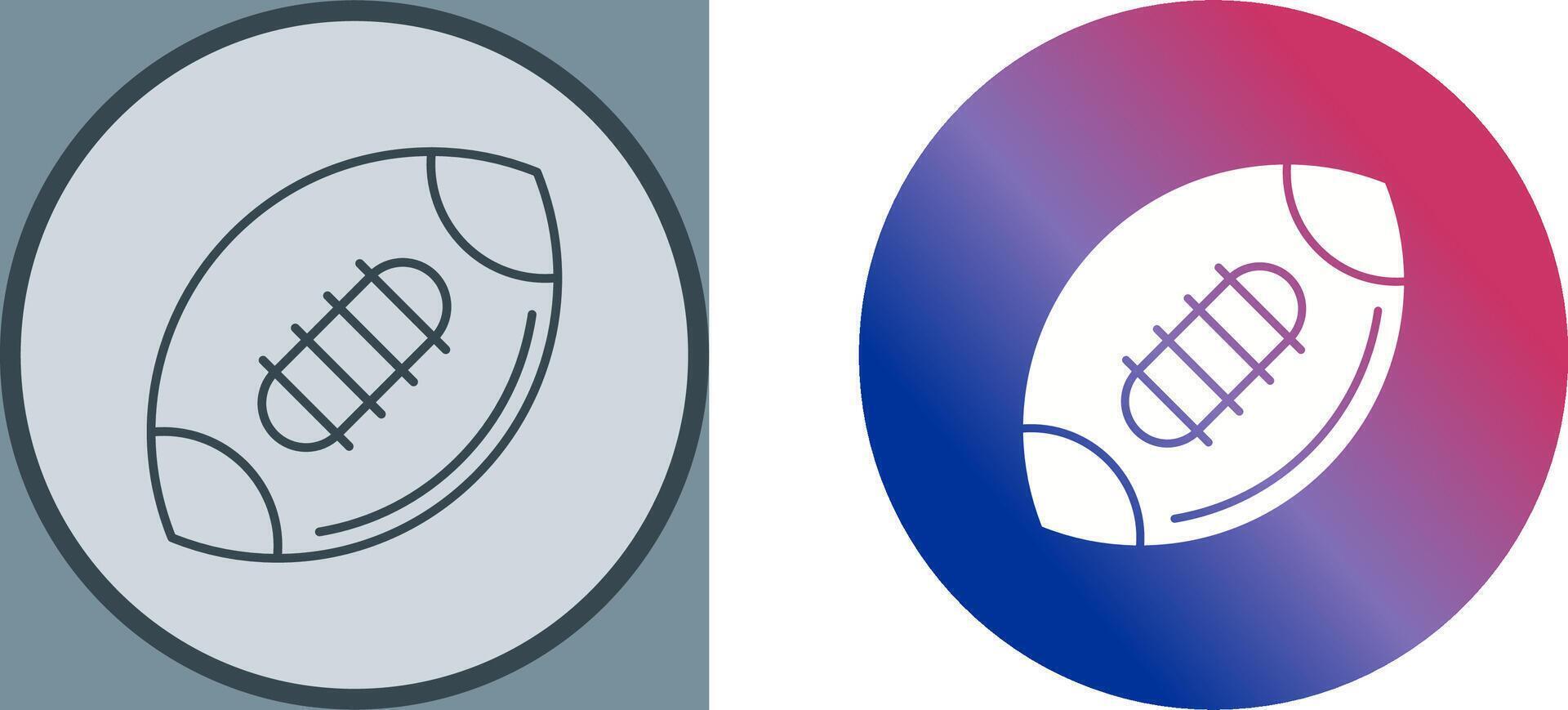 Football Icon Design vector