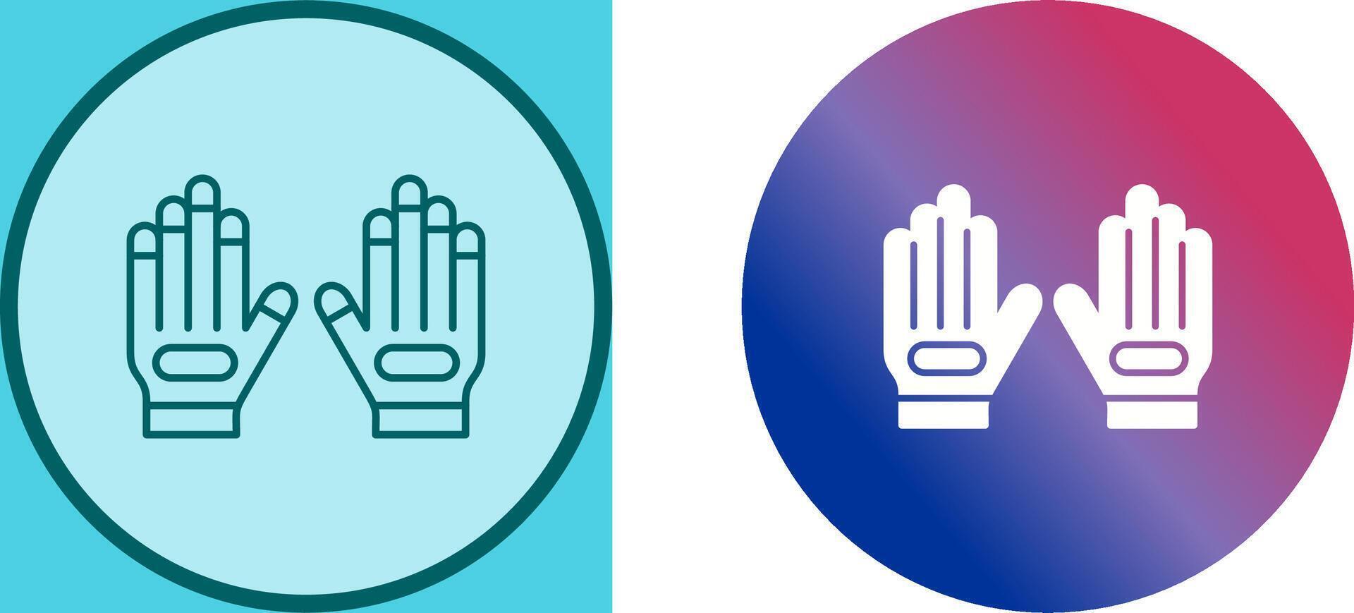 Glove Icon Design vector