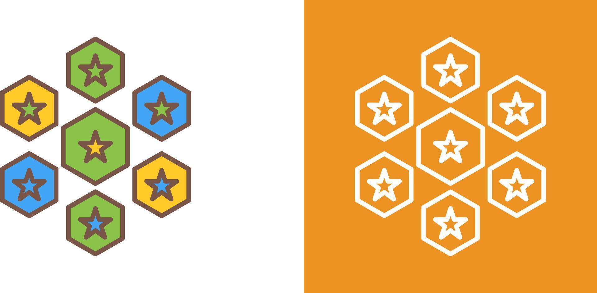 Unique Reputation Management Icon Design vector