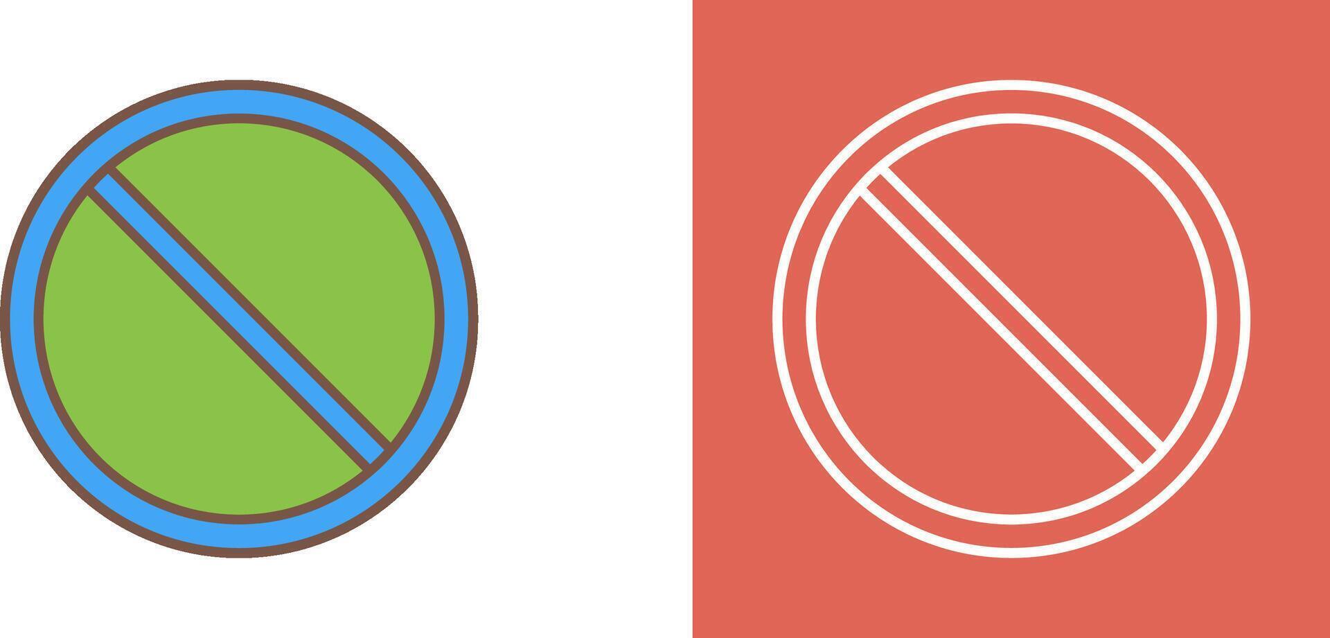 Prohibited Icon Design vector