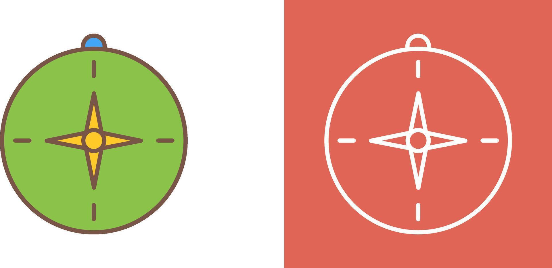 Compass Icon Design vector