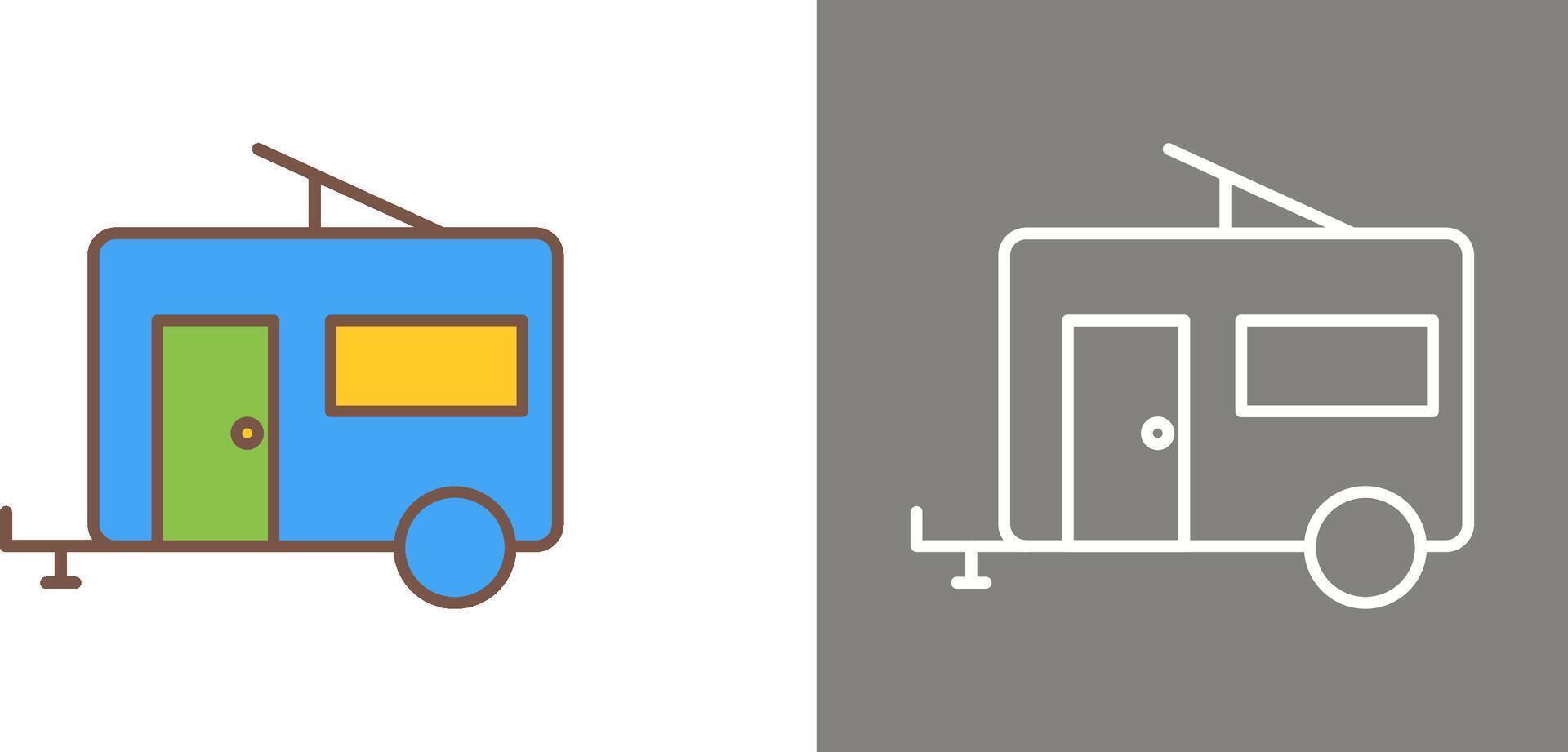 Trailer Icon Design vector