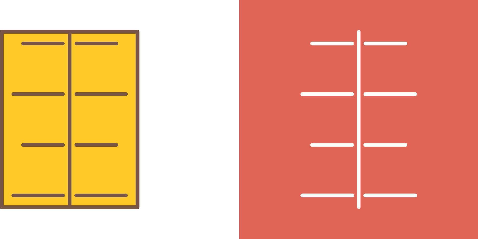 Unique Center Align Icon Design vector