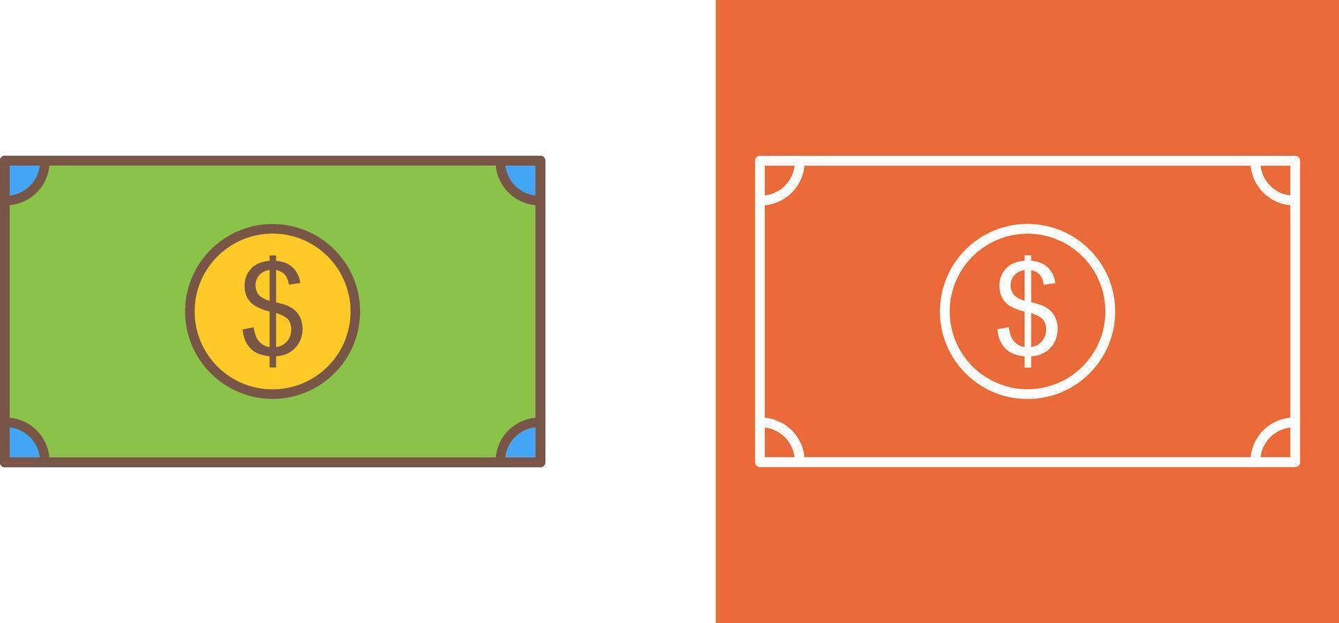 Unique Dollar Icon Design vector