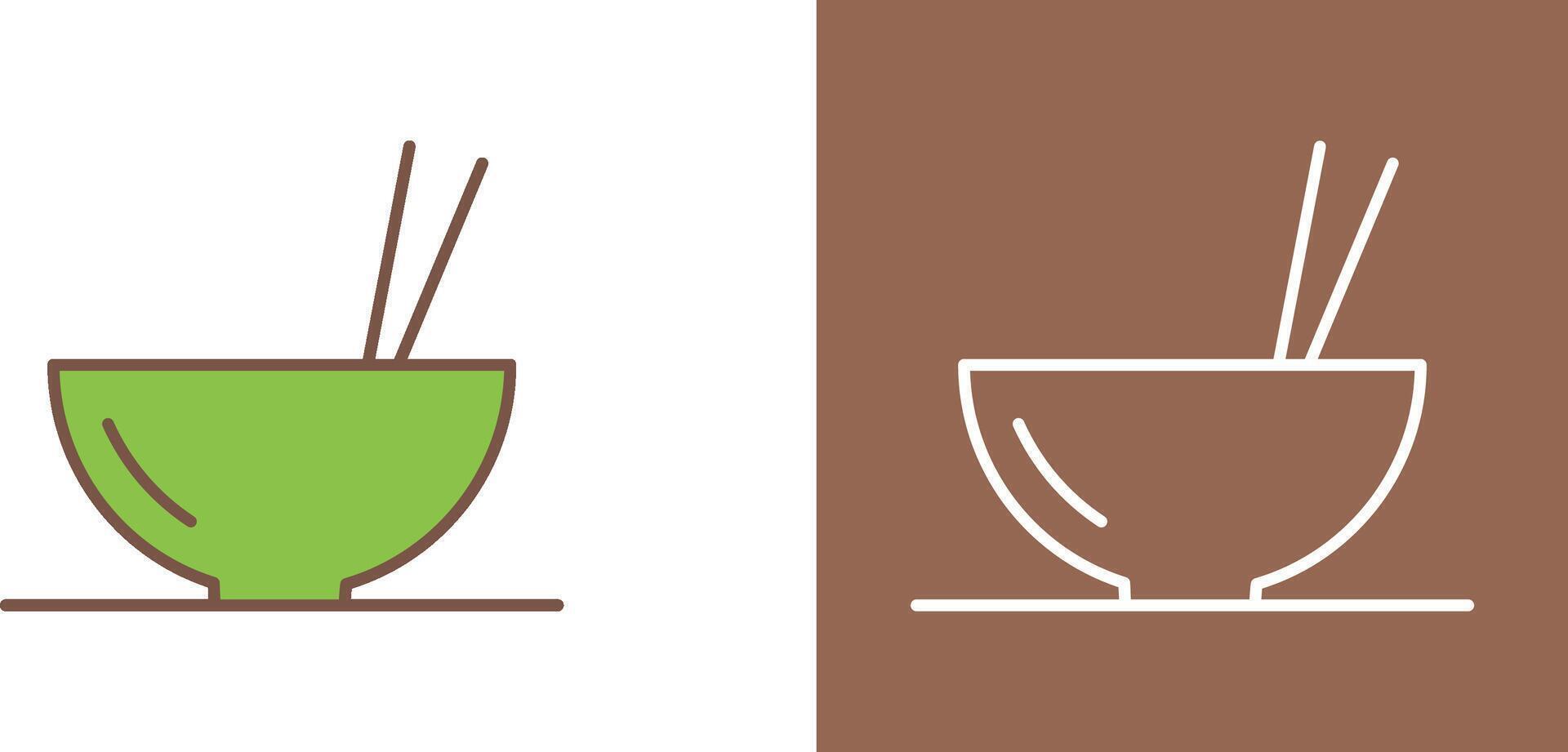 Unique Food Icon Design vector