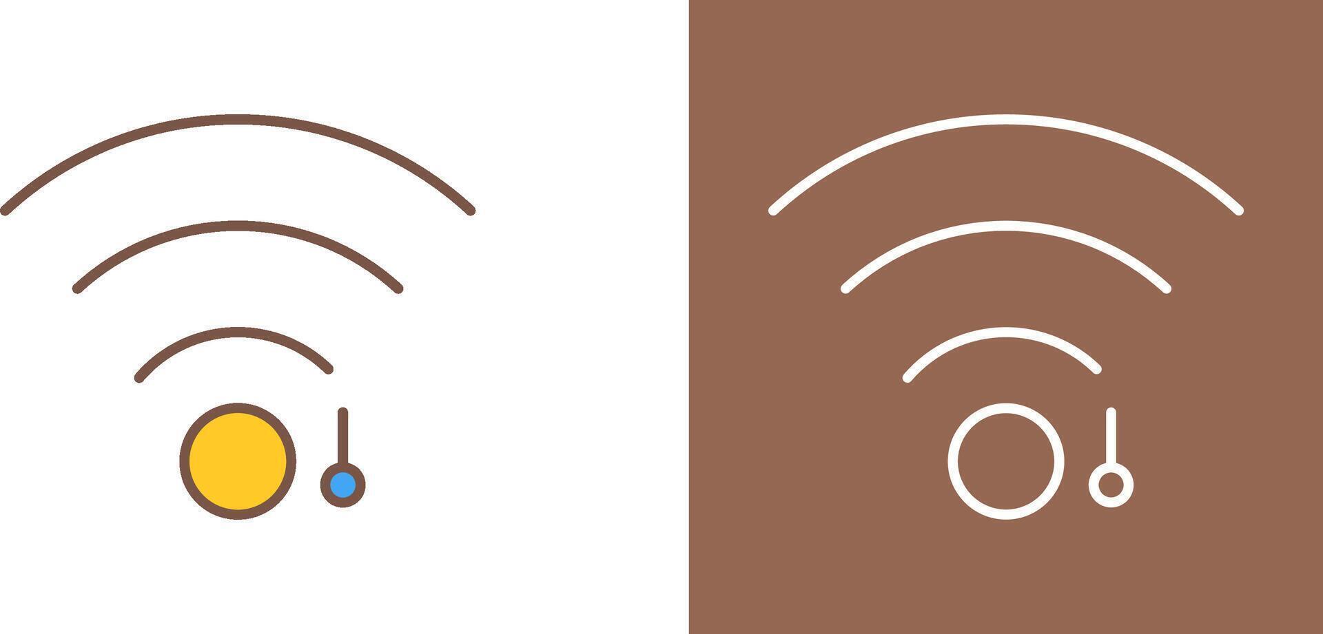 Unique WiFi Sign Icon Design vector