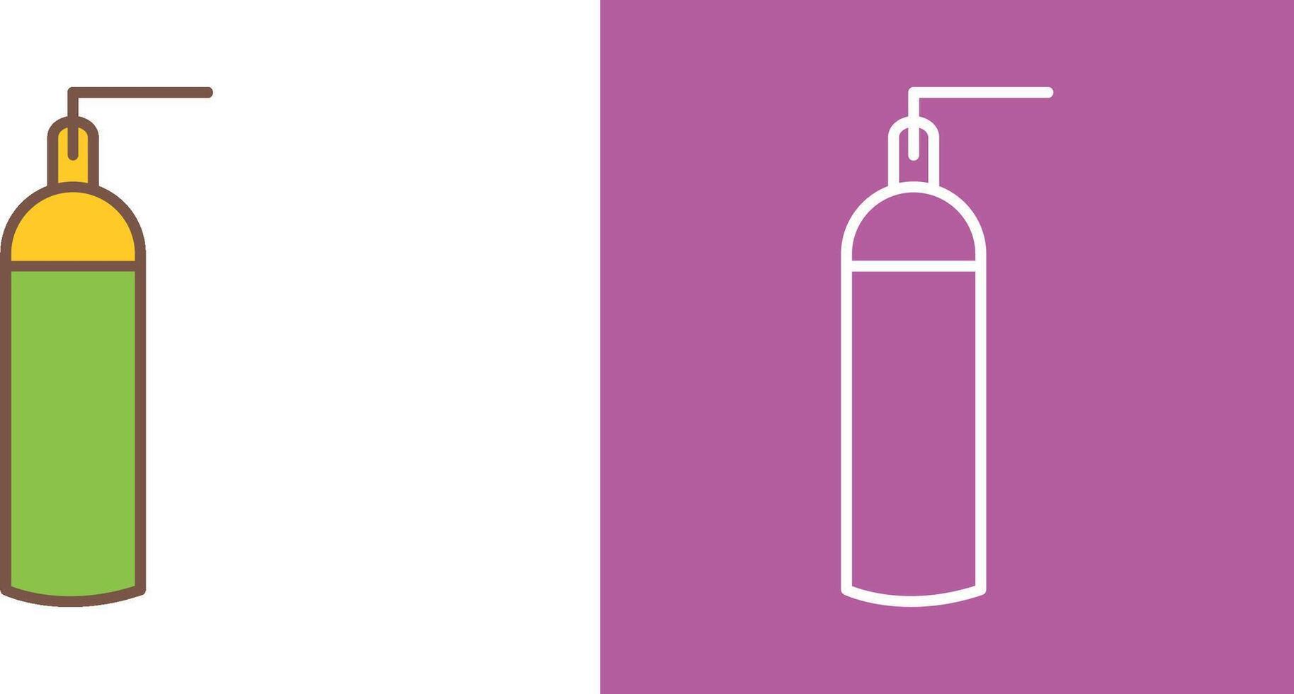 Unique Oxygen Tanks Icon Design vector